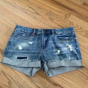 Blank NYC Tomboy Distressed Jean Shorts